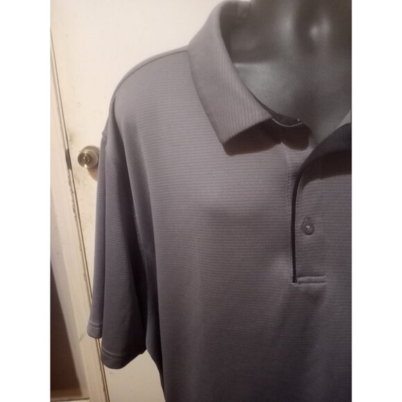 Under Armour Polo Shirt Short Sleeve Performance Loose 4XLT 4XL Tall Gray - Picture 5 of 13